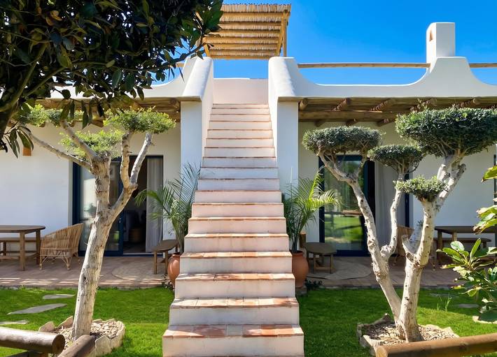 Bungalow para 2 personas, con Terraza y Jardín en Tarifa