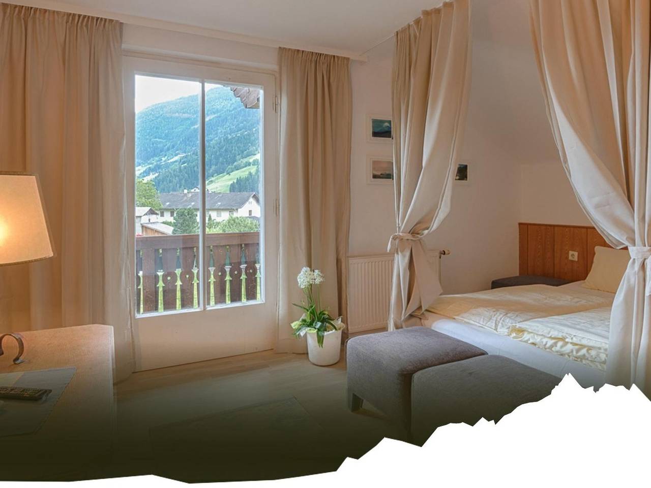 Ganze Ferienwohnung, Ferienhaus Hotel Post - Ferienwohnung W 9 / 1 Schlafraum / Dusche/Wc in Großkirchheim, Bezirk Spittal an der Drau