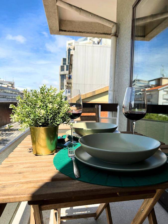 Maison d’hôte pour 6 personnes, avec balcon et vue à Porto