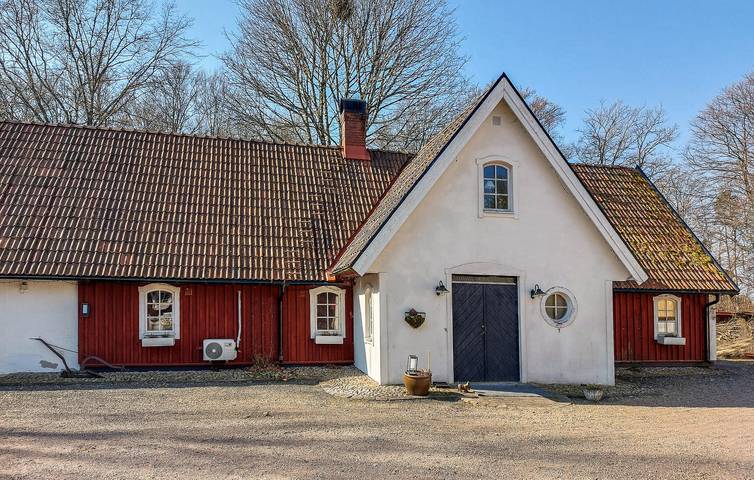 Ferienhaus für 7 Personen, mit Garten und Ausblick sowie Sauna