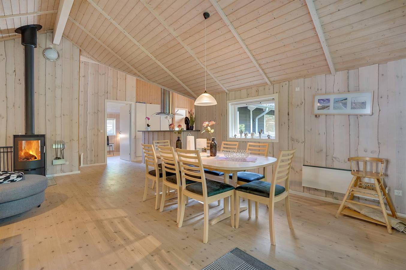 Stunning home in Hals w/ Sauna, Wifi and Indoor swimming pool in Hou, Aalborg und Umgebung