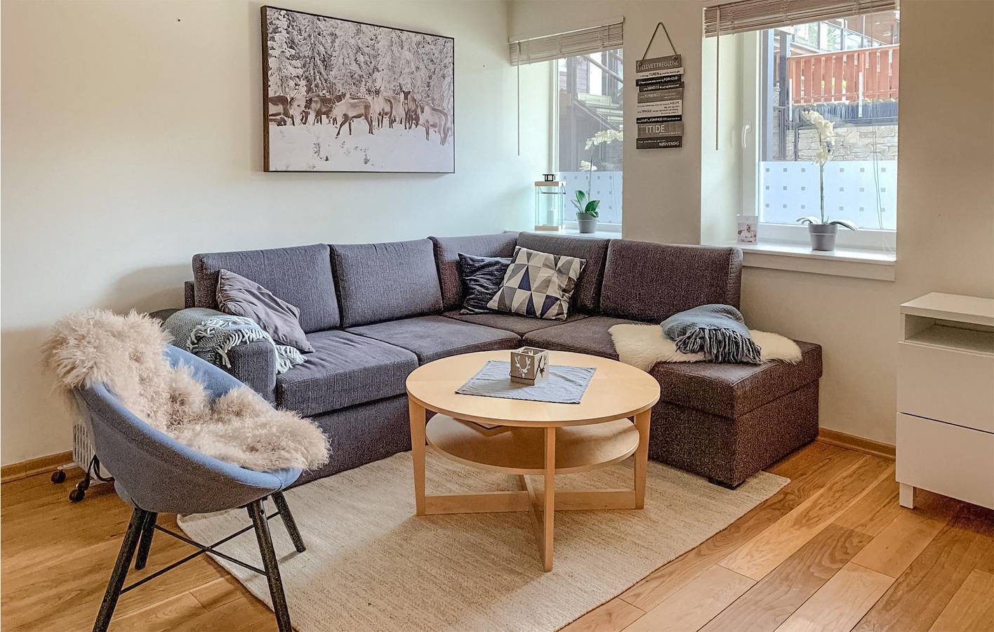 Ganze Ferienwohnung, Ferienwohnung für 4 Personen mit Terrasse in Geilo, Hol