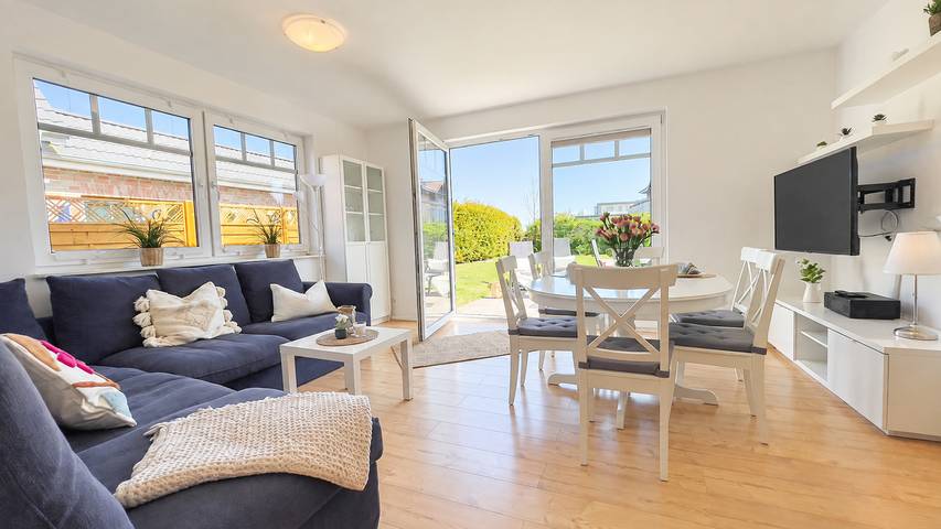 Ferienhaus für 8 Personen, mit Terrasse und Garten sowie Ausblick in Duhnen - 3