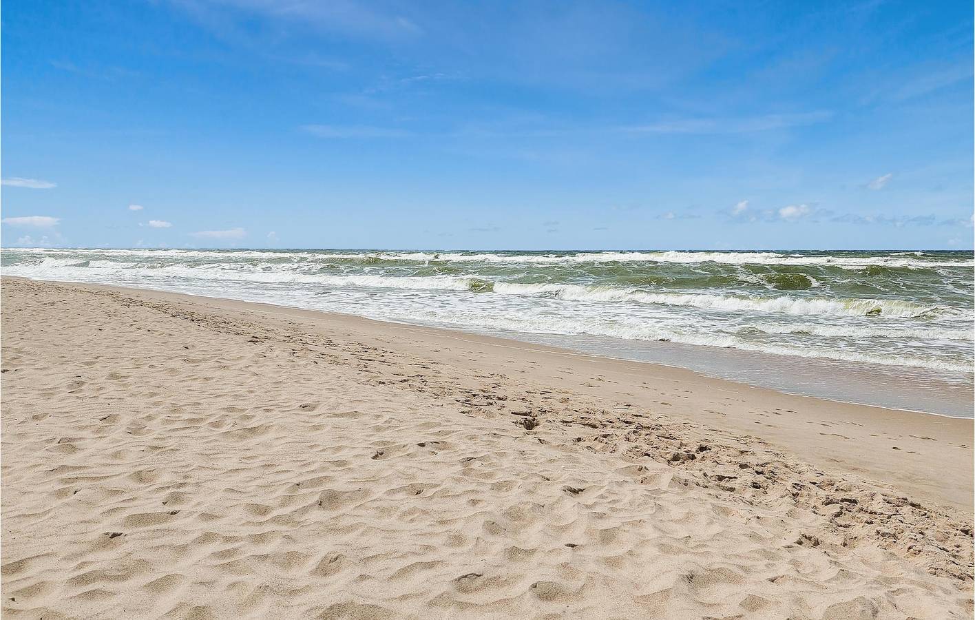 Ferienhaus für 2 Personen mit Terrasse in Pogorzelica, Powiat gryficki