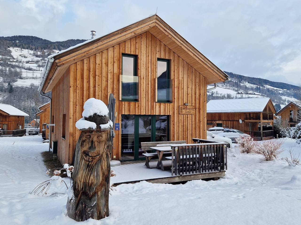 Chalet # 7 mit 3 Schlafzimmern & Ir-Sauna in St. Georgen ob Murau, Sankt Georgen am Kreischberg