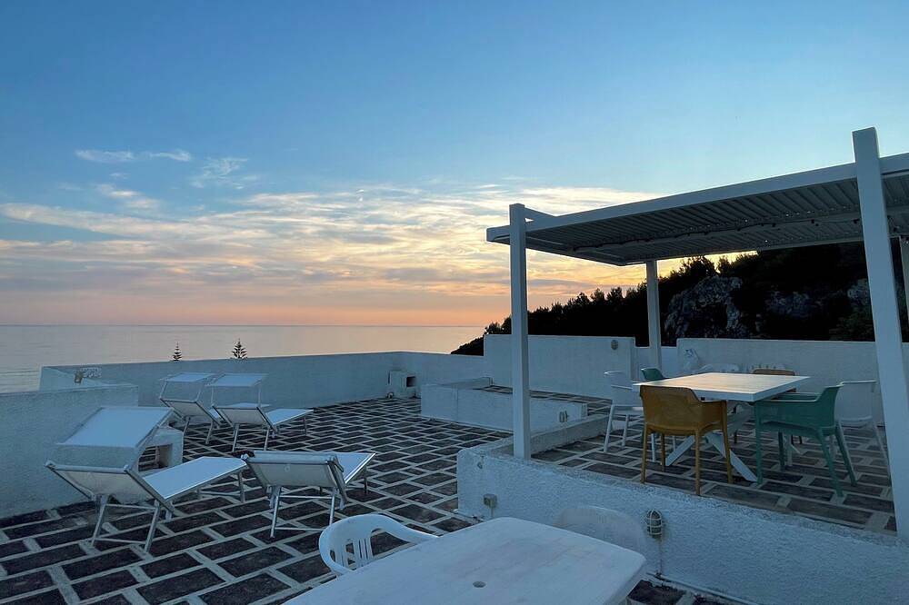 Appartement entier, Maison de vacances vue mer à Torre Vado dans le Salento, Pouilles - Italie in Torre Vado, Golfe de Tarente