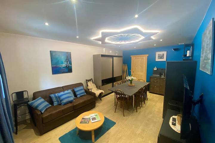 Location de vacances pour 3 personnes, avec jardin à Saint-Jean-de-Sixt