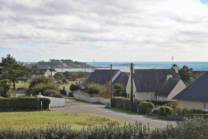 Location de vacances pour 8 personnes, avec Vue sur l’océan et Vue dans Plage Du Steir Penmarc H