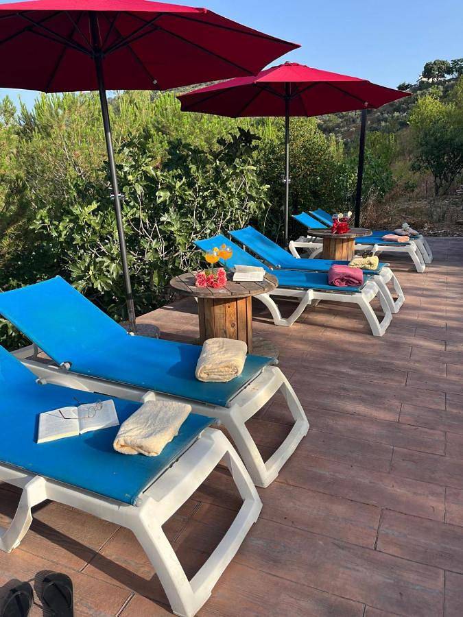 Casa rural para 6 personas, con jardín además de vistas y piscina, Se admiten mascotas en Casabermeja - 4