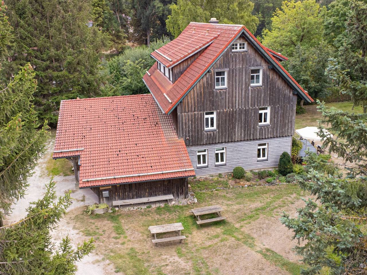 Ganze Wohnung, Appartement in Eggeröder Brunnen mit Grill, Garten und Terrasse in Elbingerode, Harzvorland