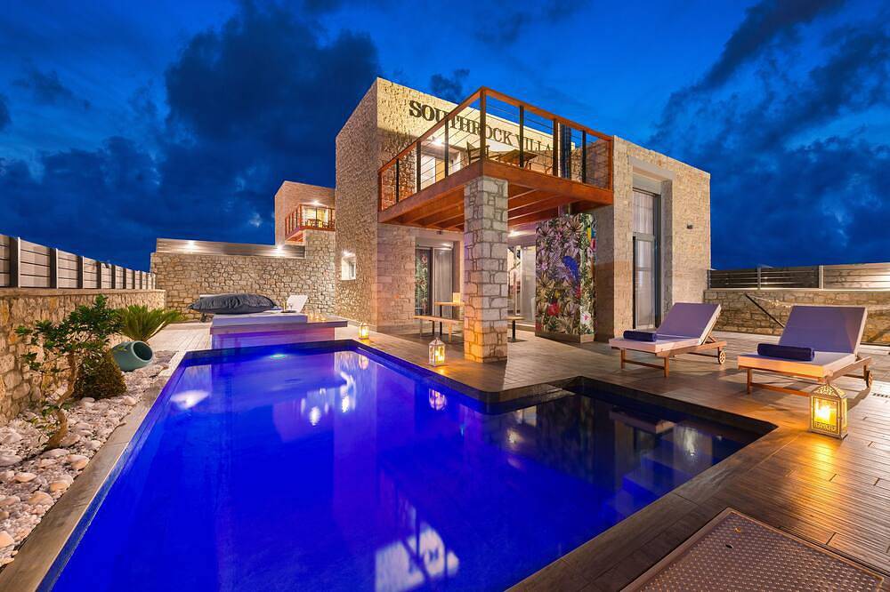 Southrock Villas - 3 Schlafzimmer Villa mit privatem Pool (neues Angebot für 2018) in Lachania, Rhodos