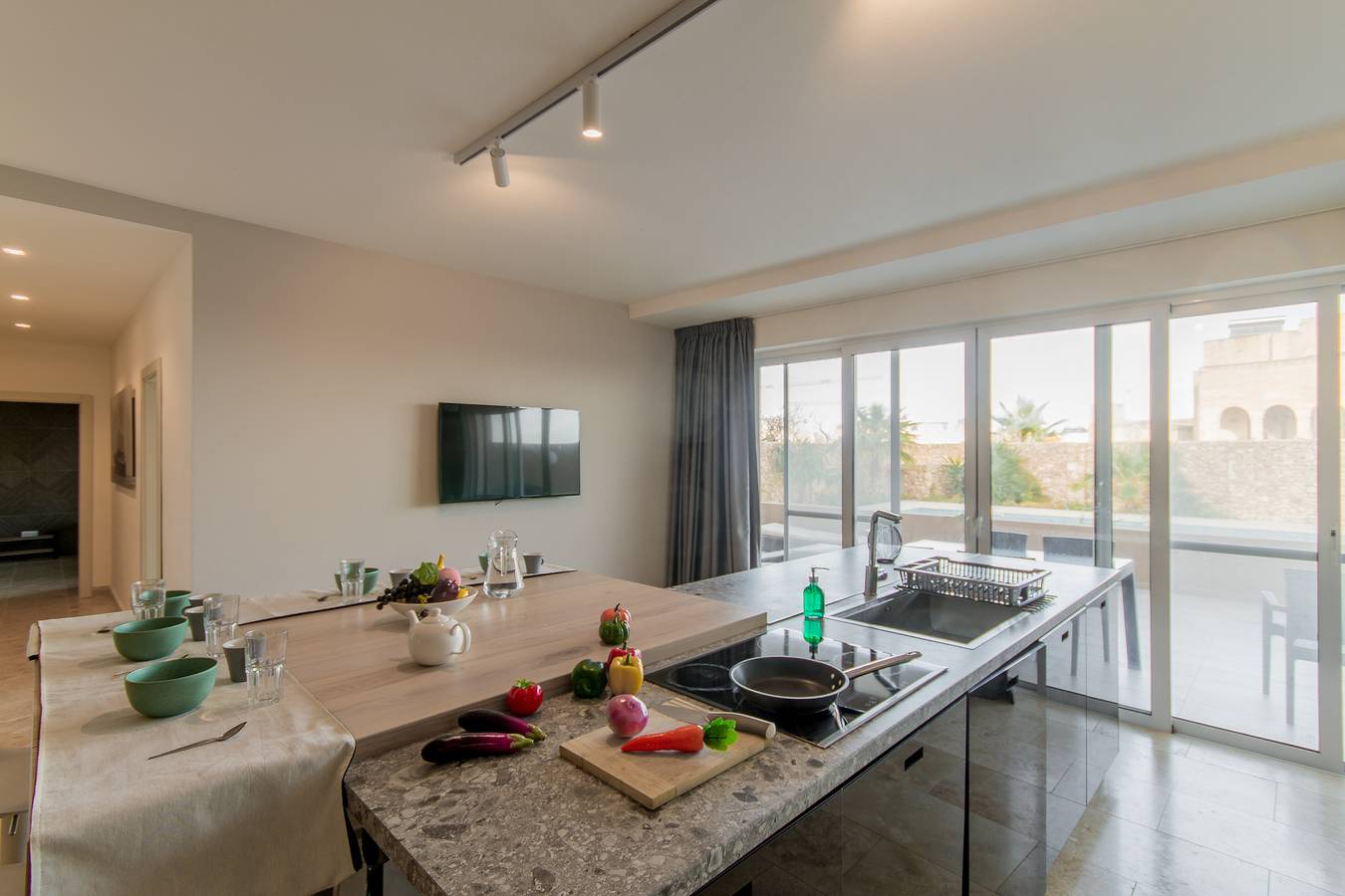 Ganze Wohnung, Wellness Hygge Modern Gozitan Apartment in Xaghra, Gozo