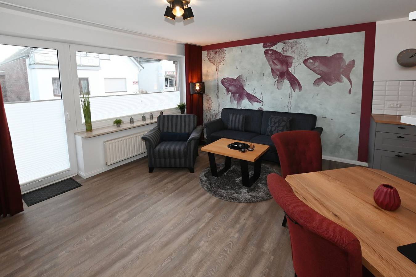 Ganze Wohnung, Wind im Haar, Kaffee in der Hand in Büsum, Nordseeküste