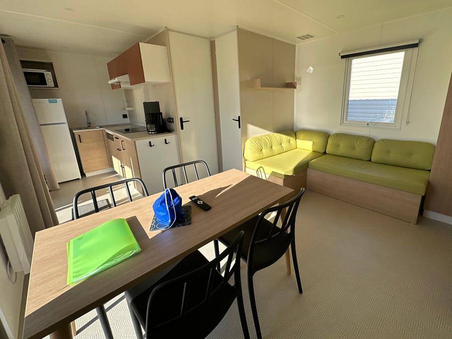 Camping Paradis - La Croix L'abbé - Mobilhome 4 personnes - Mobil-home Confort 2 ch 4 pers in Saint-Valery-sur-Somme, Région d'Abbeville