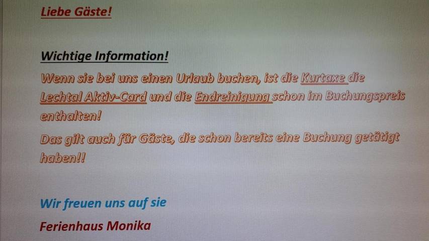 Ferienhaus für 7 Personen, mit Ausblick und Garten im Lechtal - 4