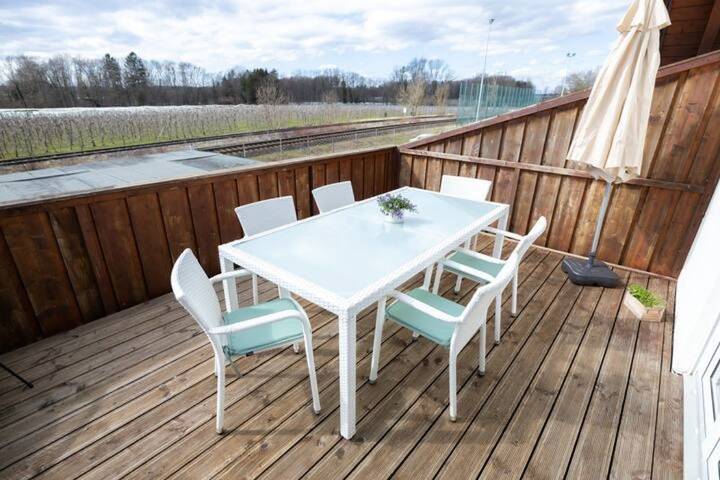 Ferienwohnung für 4 Personen, mit Balkon in Friedrichshafen - 4