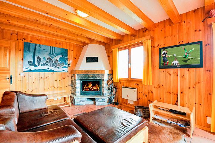 Location de vacances pour 8 personnes, avec terrasse et vue à Hérémence - 4