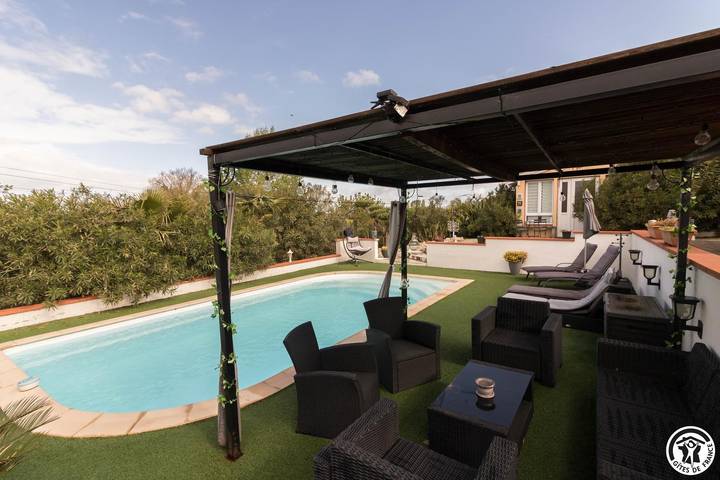 Chambre d’hôte pour 4 personnes, avec sauna et piscine ainsi que jacuzzi et jardin dans Haute-Garonne - 4