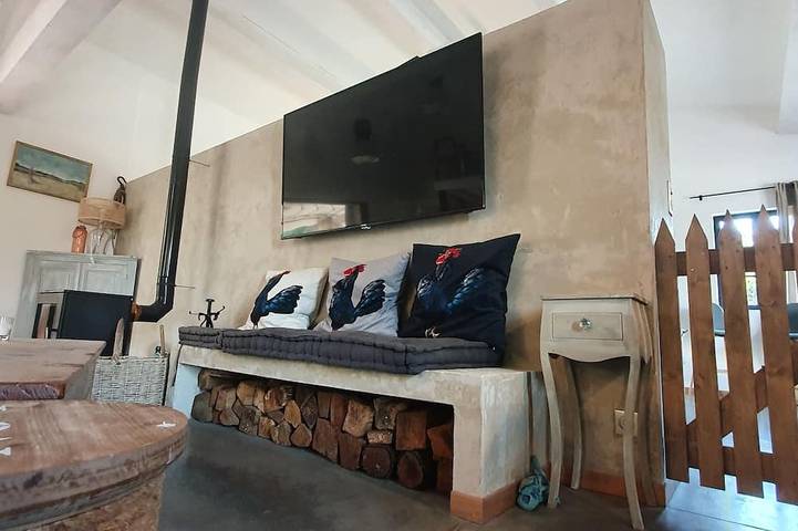 Location de vacances pour 5 personnes, avec terrasse et jardin, animaux acceptés à Saint-André-de-Roquepertuis - 4