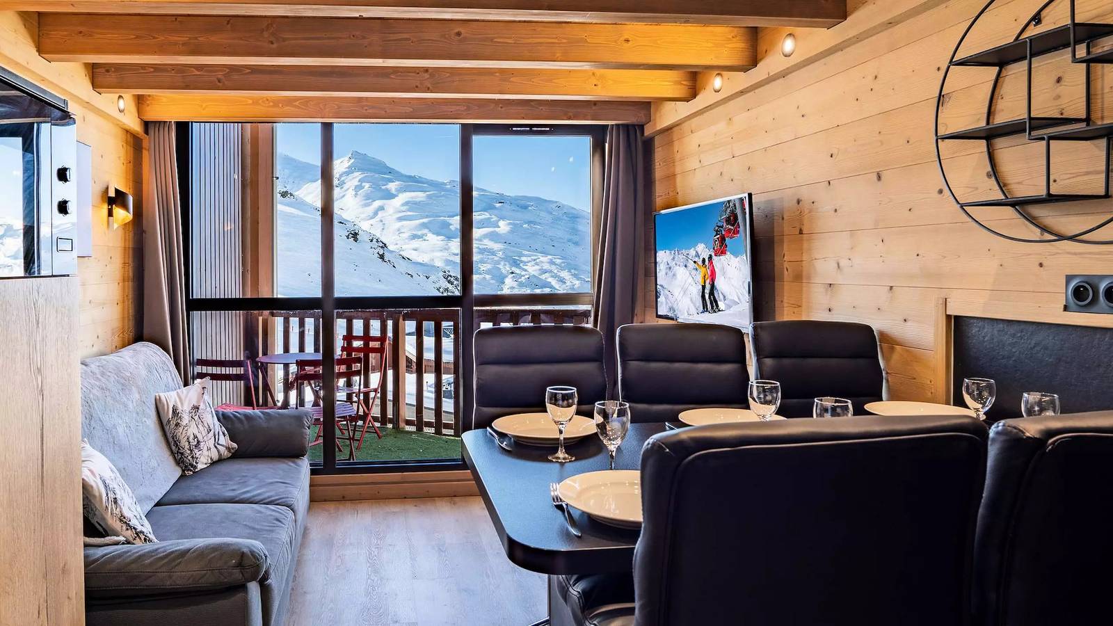 Appartement entier, Silveralp 455 - Appartement Val Thorens - 6 personnes - 3 Flocons Or in Val Thorens, Massif de la Vanoise