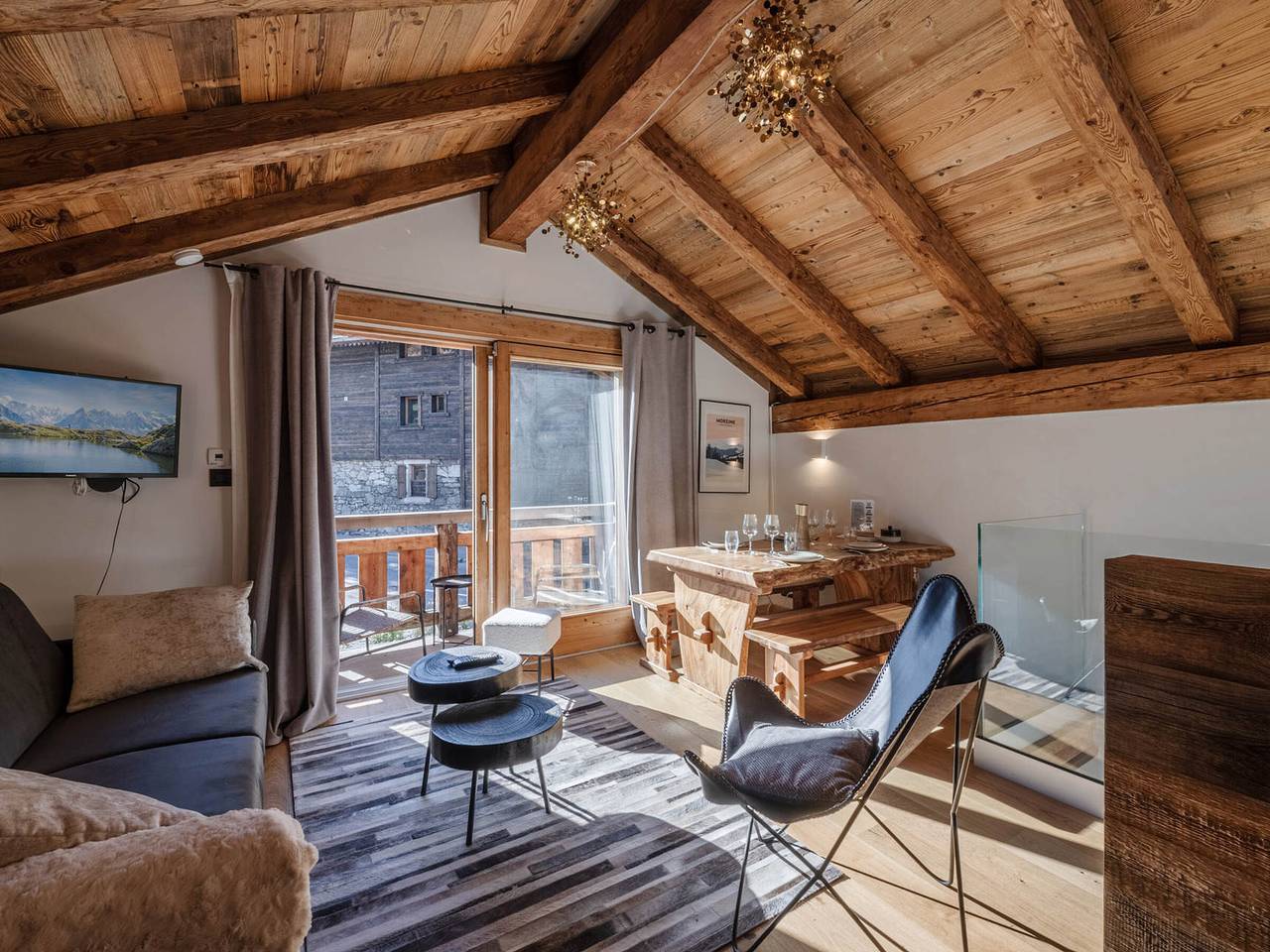 Charmantes, gemütliches Chalet im Herzen von Morzine, in der Nähe der Skilifte, für bis zu 4 Personen in Morzine, Les Portes du Soleil