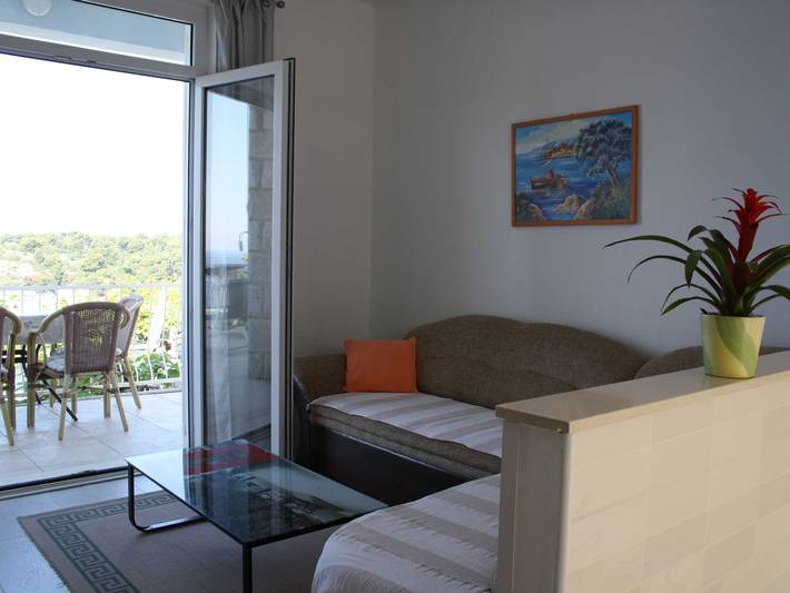 Ferienwohnung für 4 Personen, mit Balkon in Zaton