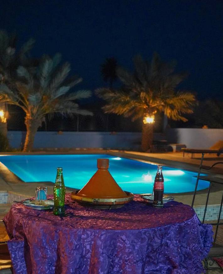 Chambre d’hôte pour 2 personnes, avec piscine et bassin pour enfant ainsi que jardin et vue dans Merzouga - 3