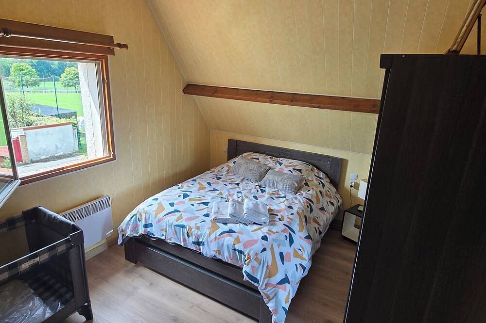 Appartement entier, Gite de 103 m² au borde de mer Etaples le Touquet billard baby foot home cinéma in Étaples, Région de Montreuil