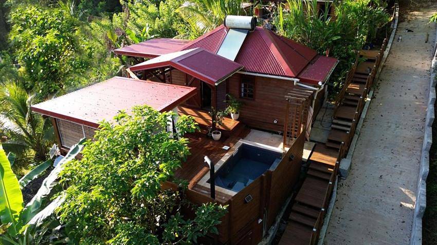 Maison de vacances pour 2 personnes, avec terrasse et piscine