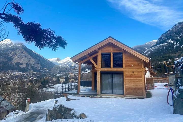 Chalet pour 6 personnes, avec Balcon ainsi que Terrasse et Vue