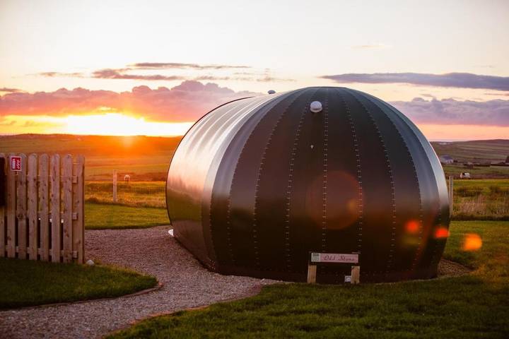 Glamping for 4 people, with Terrace and Lake view as well as View in County Mayo