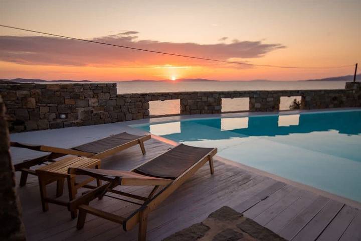 Villa für 8 Personen, mit Balkon/Terrasse und Pool auf Mykonos - 3