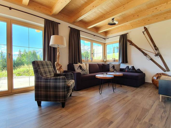 Chalet für 8 Personen, mit Balkon und Terrasse sowie Garten und Sauna in der Zillertal Arena