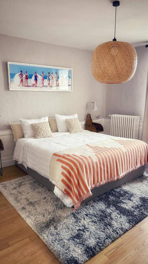 Chambre d’hôte pour 2 personnes, avec Terrasse ainsi que Jardin et Vue