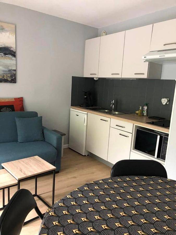 Appartement de vacances pour 4 personnes, avec jardin ainsi que vue et terrasse