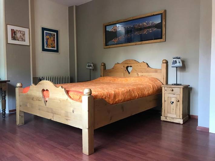 Gîte pour 4 personnes, avec vue et balcon à Finhaut