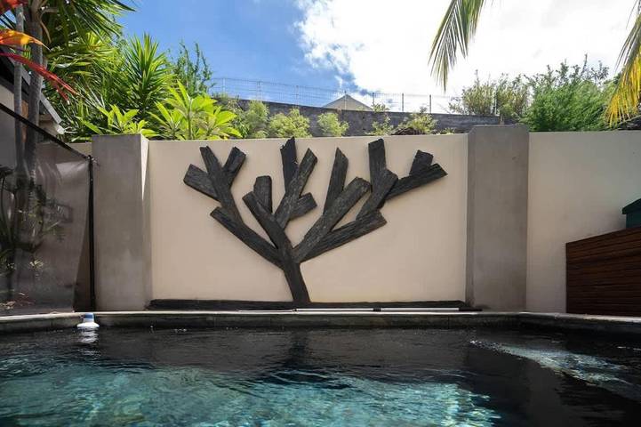 Location de vacances pour 6 personnes, avec jacuzzi dans Plage de Boucan Canot - 2