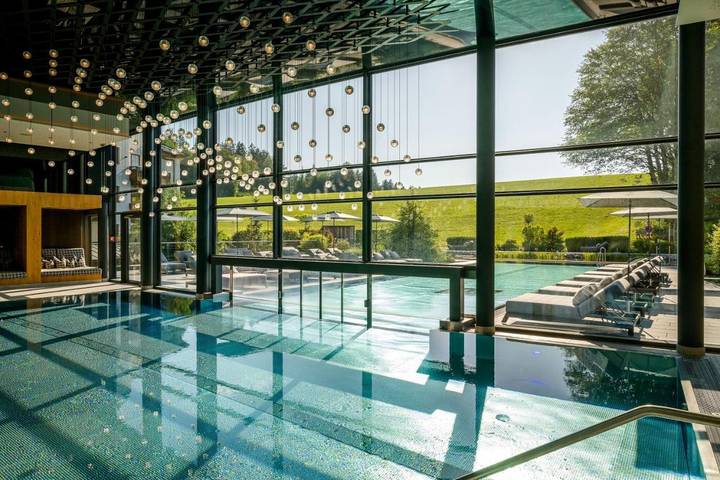 Hôtel pour 2 personnes, avec sauna et jacuzzi ainsi que piscine et jardin, adapté aux familles à Wegscheid - 3