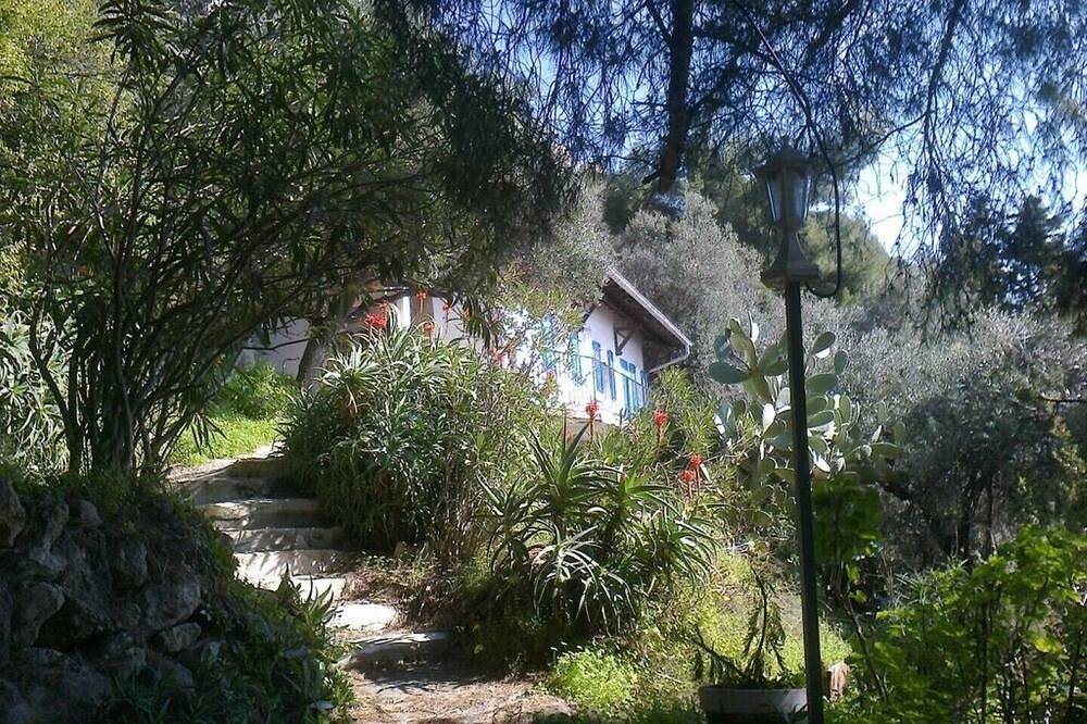 Freistehendes Haus, Garten, Meer, Meerblick und Blick auf Monaco, 2-5 Personen in Roquebrune-Cap-Martin, Mittelmeerküste (Frankreich)