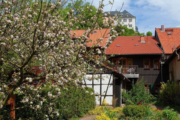 Ferienhaus für 10 Personen, mit Garten in Stolberg (Südharz)