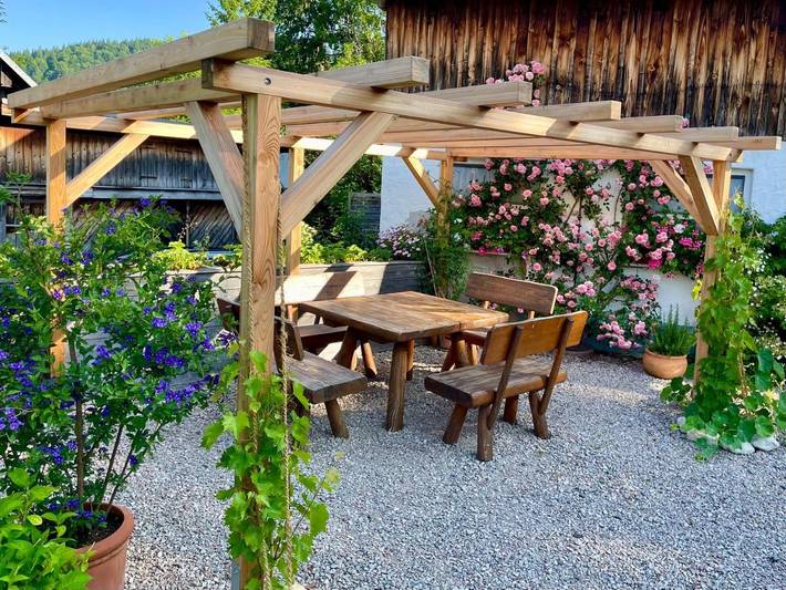 Ferienwohnung für 6 Personen, mit Garten und Ausblick in Jungholz - 2