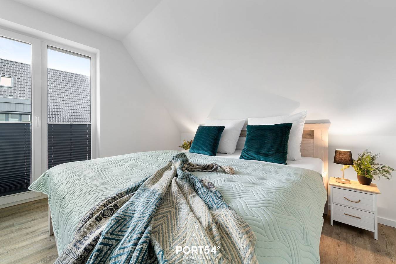 Ganze Wohnung, Küste 4 - Balkon mit Feldblick, Duschbad, 2 Schlafzimmer in Westerdeichstrich, Nordseeküste