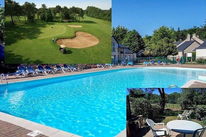 Gîte pour 2 personnes, avec piscine et terrasse à Ploemel