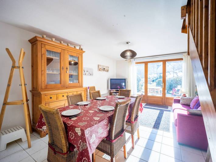 Appartement de vacances pour 8 personnes, avec jardin et terrasse