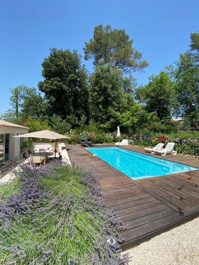 Villa pour 6 personnes, avec vue ainsi que piscine et jardin, animaux acceptés à Roquefort-les-Pins - 3