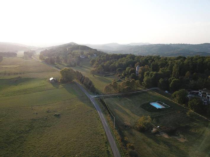 Maison de vacances pour 12 personnes, avec terrasse