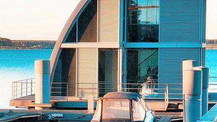 Ferienhaus für 4 Personen, mit Terrasse und Ausblick in Elsterheide