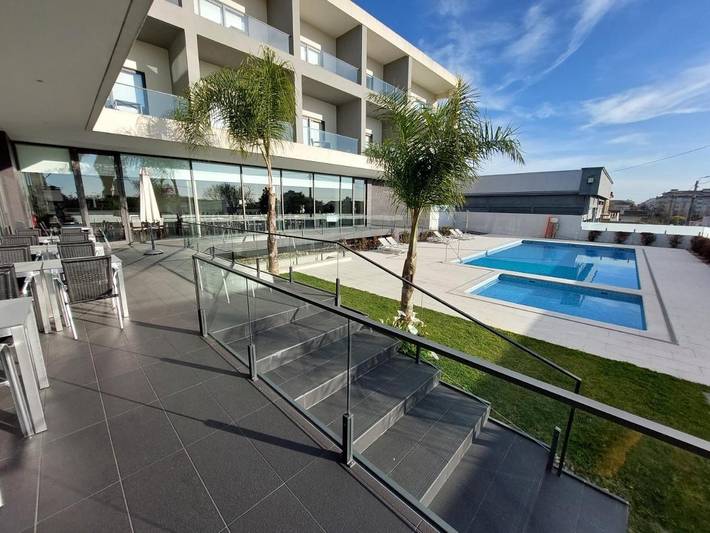 Hôtel pour 2 personnes, avec Balcon et Terrasse ainsi que Jacuzzi et Jardin