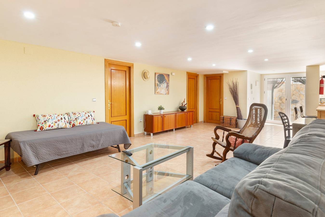 Ganze Wohnung, Souterrainwohnung im Chalet mit Gemeinschaftspool in El Pinar de San Gines, Cartagena