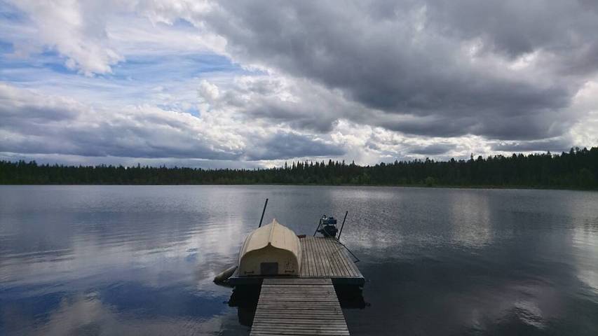 Ferienhaus für 10 Personen, mit Sauna und Seeblick sowie Terrasse, mit Haustier in Lappland (Schweden) - 3